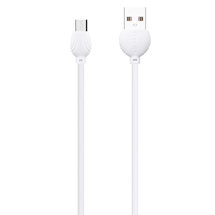 awei CL-61 2合一 2.5A Mirco USB 充電+傳輸鋁合金編織線數據線，線長：1m