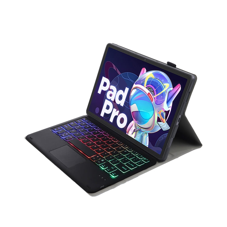 AM20-AS 羊細紋背光藍牙觸控鍵盤平板皮套 適用於聯想 Xiaoxin Pad 2022 10.6 inch/Tab M10 Plus 10.6 3rd Gen 2022