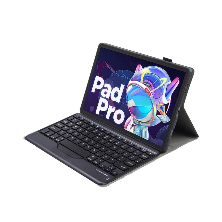 AM20-B 羊細紋超薄藍牙鍵盤平板皮套 適用於聯想 Xiaoxin Pad 2022 10.6 inch/Tab M10 Plus 10.6 3rd Gen 2022