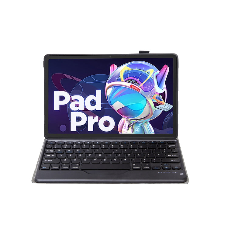 AM20-B 羊細紋超薄藍牙鍵盤平板皮套 適用於聯想 Xiaoxin Pad 2022 10.6 inch/Tab M10 Plus 10.6 3rd Gen 2022