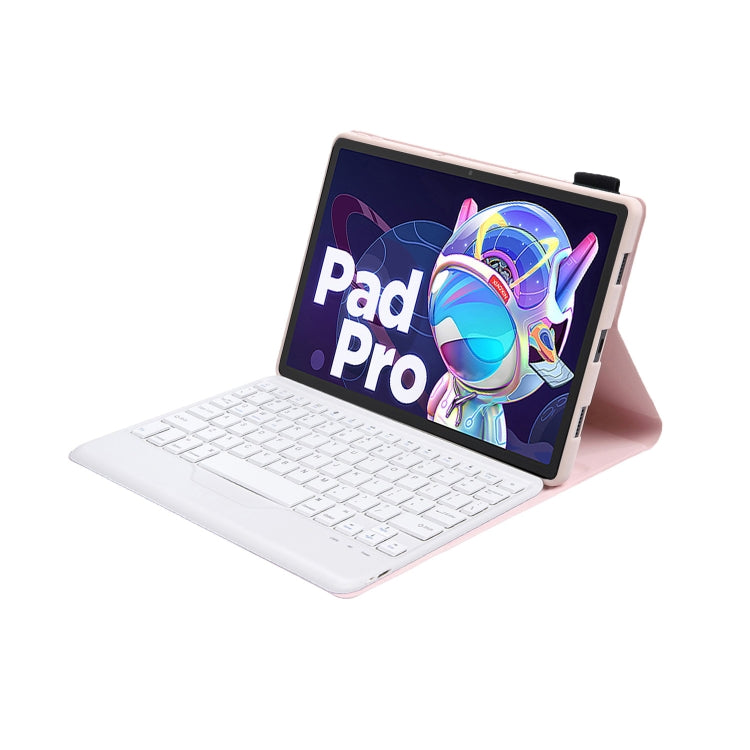 AM20-B 羊細紋超薄藍牙鍵盤平板皮套 適用於聯想 Xiaoxin Pad 2022 10.6 inch/Tab M10 Plus 10.6 3rd Gen 2022