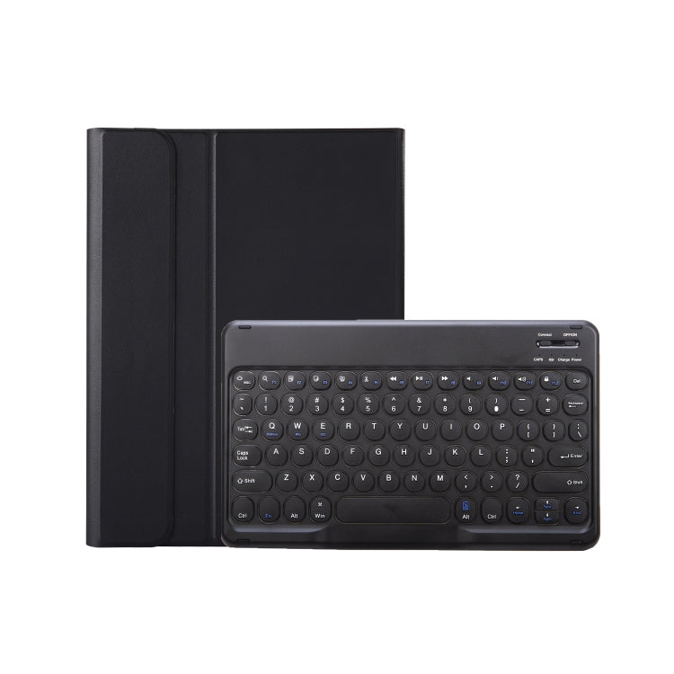 For iPad 11 2025 / 10th Gen 10.9 2022 YA10B Lambskin Texture Bluetooth Keyboard Leather Tablet Case with Pen Slot