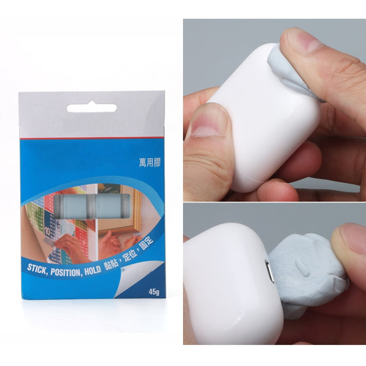 適用於Airpods 4合一 藍丁膠無線耳機充電盒清潔工具