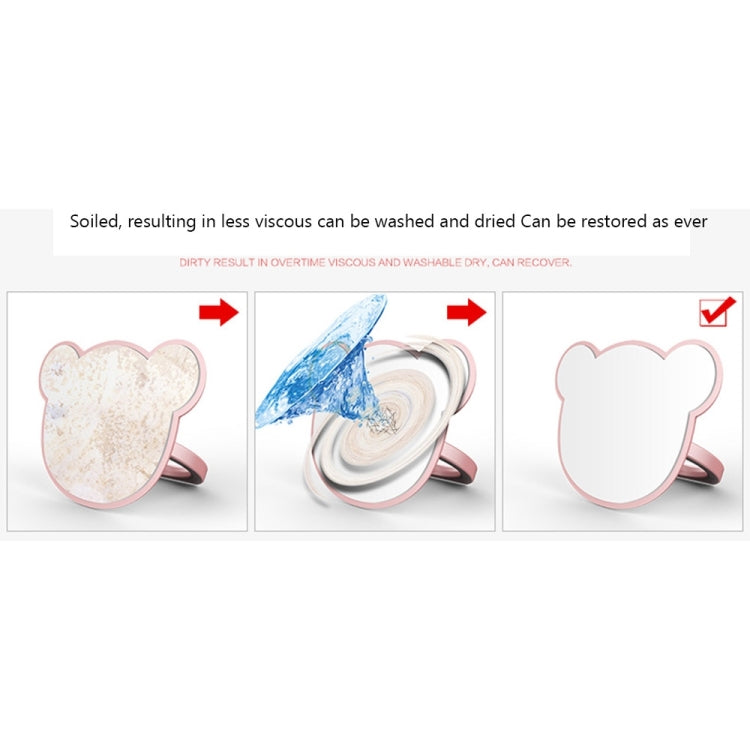 AIQAA 適用於三星蓋樂世 S8 + / G9550 純色金屬漆塑料PC防摔保護殼 帶小熊指環支架