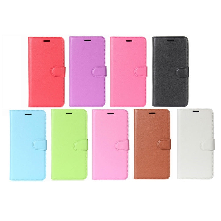 適用於三星Galaxy Note 8荔枝紋左右開皮套帶支架&卡槽&錢包