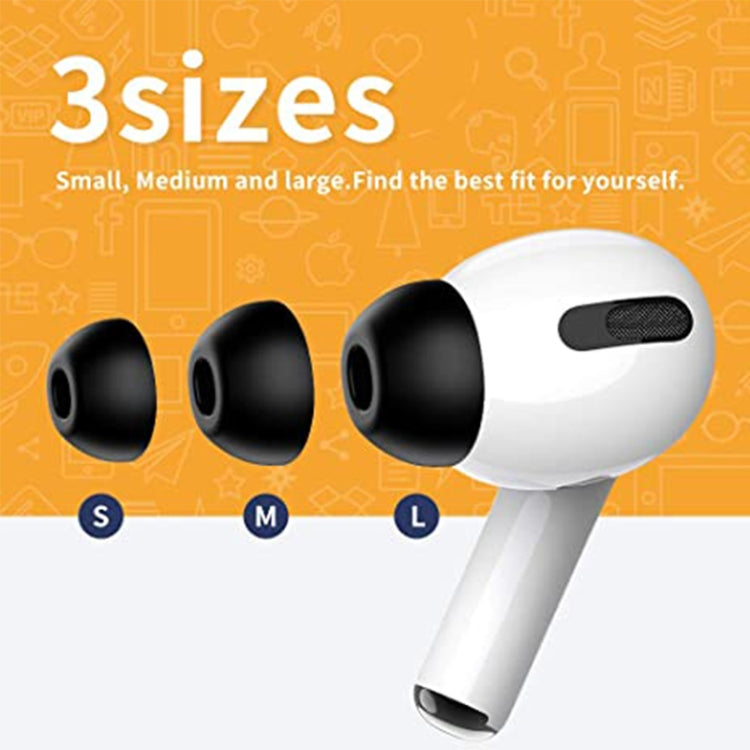 ZS0164 慢回彈海綿耳塞 尺寸：S 適用於AirPods Pro