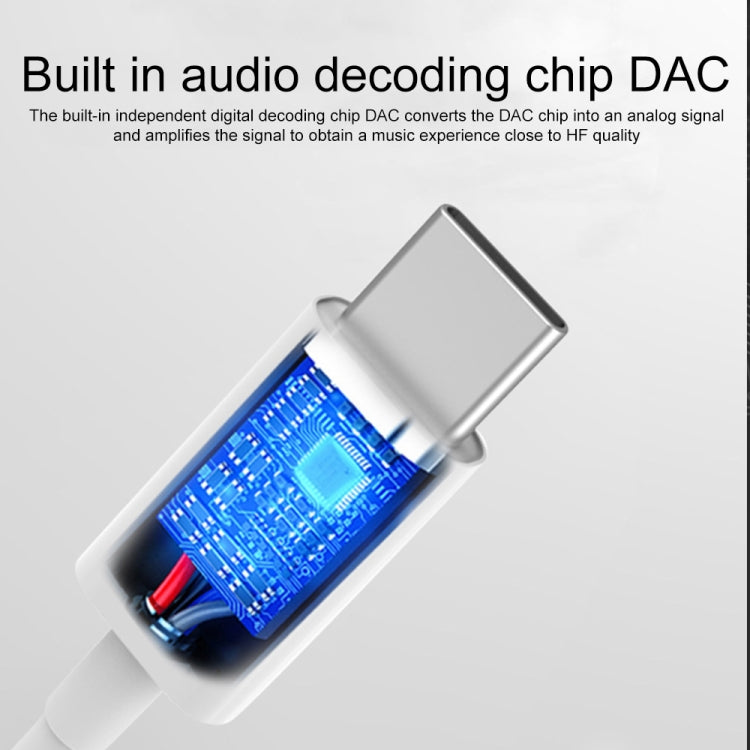 Type-C公頭轉3.5mm母頭 耳機轉接頭音頻適配器