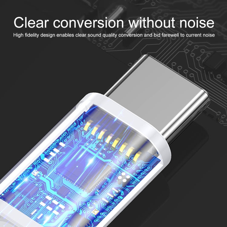 Type-C公頭轉3.5mm母頭 耳機轉接頭音頻適配器