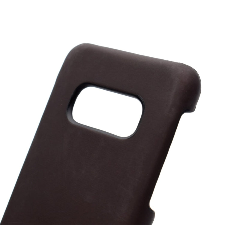 適用於三星 Galaxy S10 貼皮+PC 熱感變色手機保護殼 里殼貼絨 黑色外殼變綠色