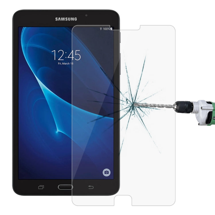 適用於三星蓋樂世 Tab A 7.0  T280 / T285  0.26mm厚度 9H表面硬度 2.5D弧邊 鋼化玻璃保護膜