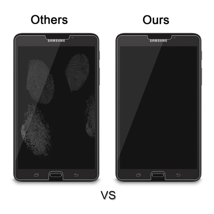 適用於三星蓋樂世 Tab A 7.0  T280 / T285  0.26mm厚度 9H表面硬度 2.5D弧邊 鋼化玻璃保護膜