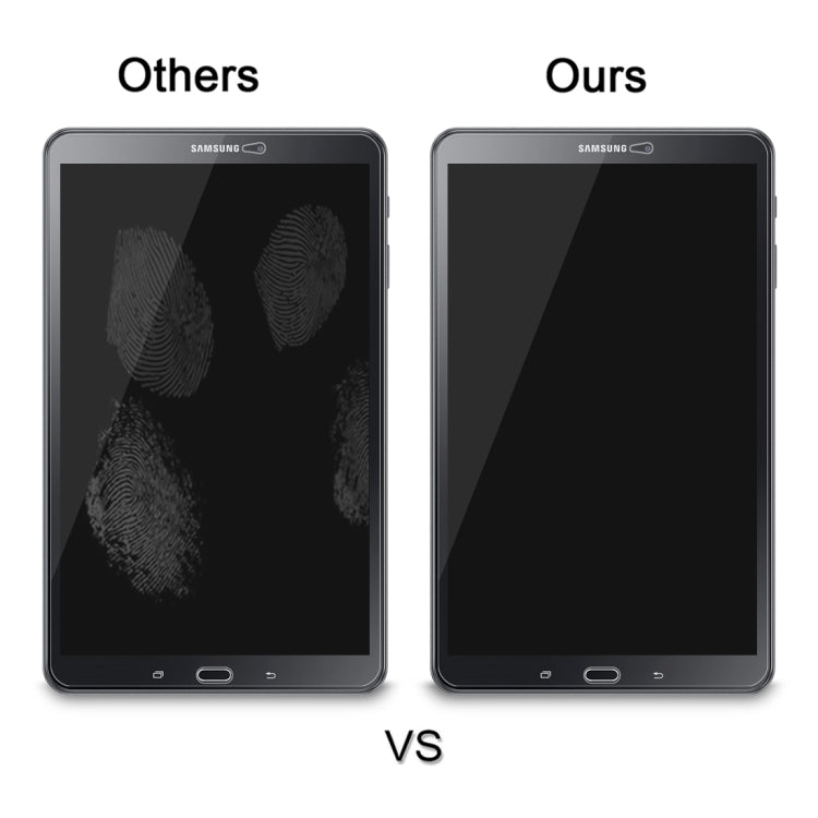 75個裝 適用於三星蓋樂世 Tab A 10.1  T580 / T585 0.26mm厚度 9H表面硬度 2.5D弧邊 鋼化玻璃保護膜