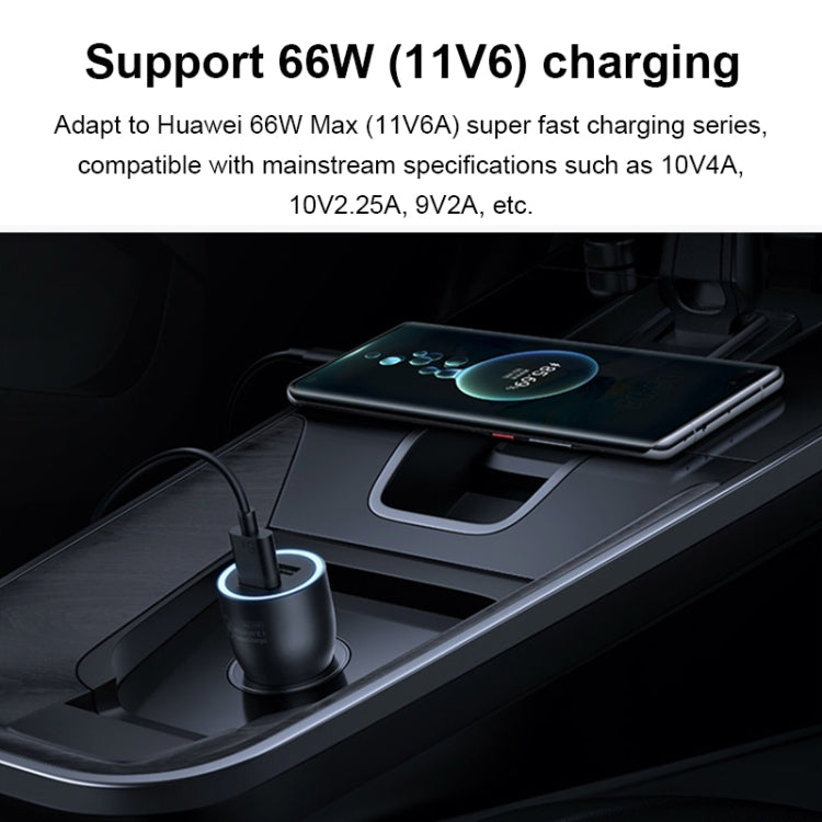 華為 CC790 USB Type-A轉Type-C接口 6A數據線，線長：1m