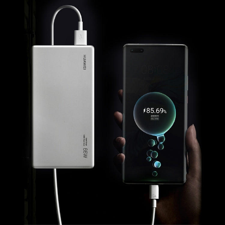 華為 CC790 USB Type-A轉Type-C接口 6A數據線，線長：1m