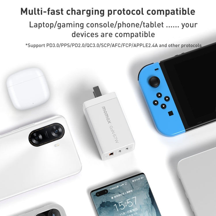 MOMAX UM30 PD 67W 快充充電器 中規