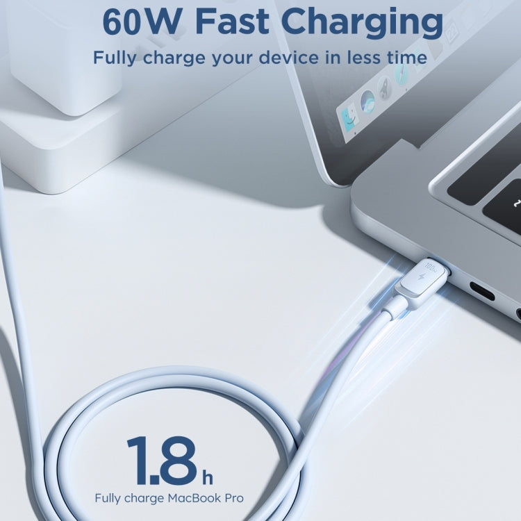 JOYROOM S-CC100A14 Multi-Color Series 60W USB-C / Type-C to USB-C / Type-C Fast Charging Data Cable, Length:1.2m