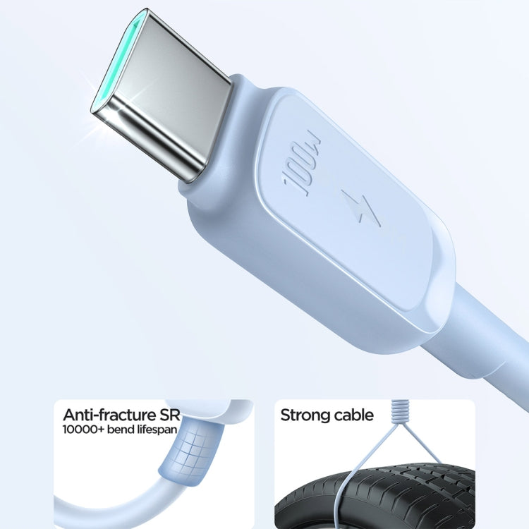 JOYROOM S-CC100A14 Multi-Color Series 60W USB-C / Type-C to USB-C / Type-C Fast Charging Data Cable, Length:1.2m