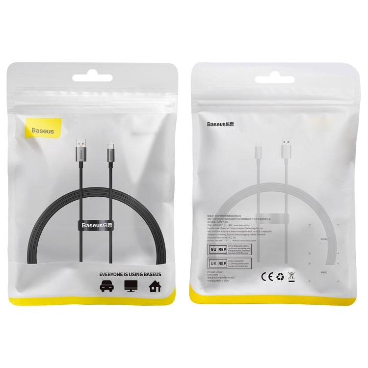 倍思 優勝系列 P10320102114-00 100W USB轉Type-C快充數據線, 線長: 1m