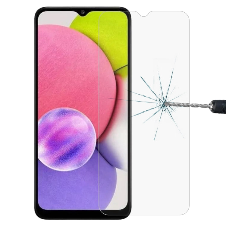 0.26mm 9H 2.5D 高鋁半屏鋼化玻璃保護膜 適用於 三星 Galaxy A04s / A04 / A04e / M04 / F04