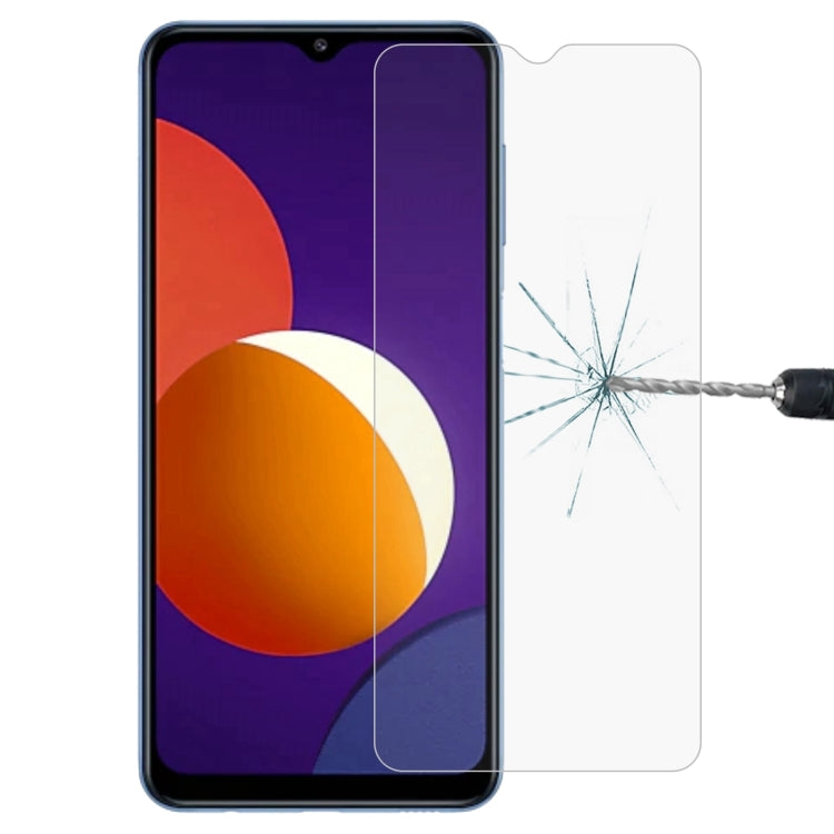 0.26mm 9H 2.5D 高鋁半屏鋼化玻璃保護膜 適用於 三星 Galaxy A12 5G / A12 / A12 Nacho / M12 / A13 5G