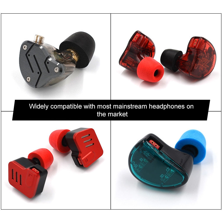 一對賣 KZ 柔軟記憶棉耳帽 適用於各種入耳式耳機