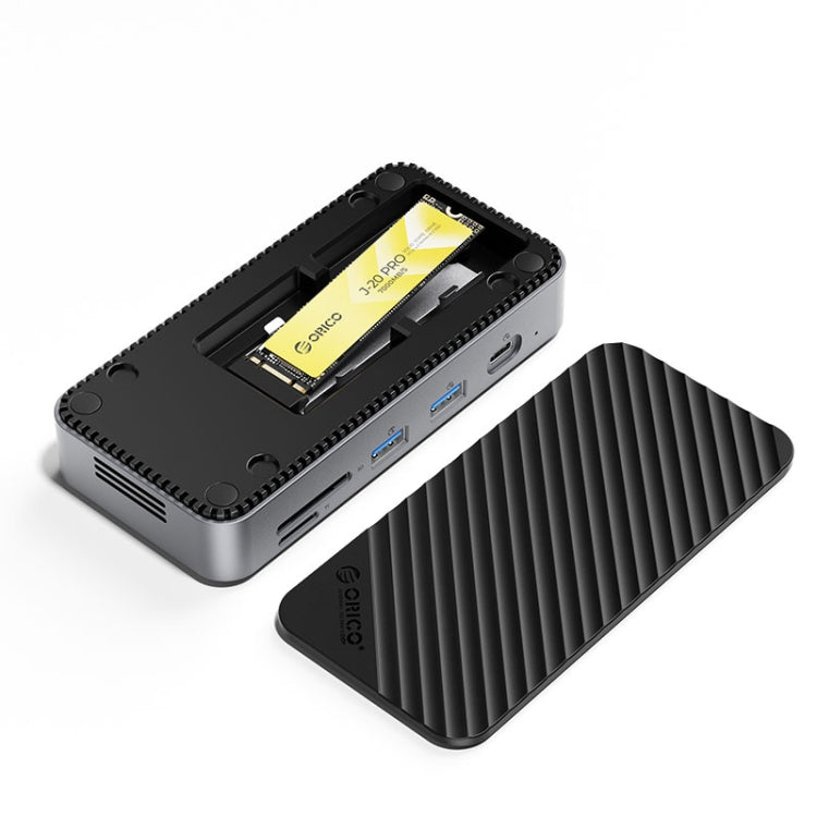 ORICO DPM2P9 M.2硬盤盒帶10合1 HUB 多功能擴展塢