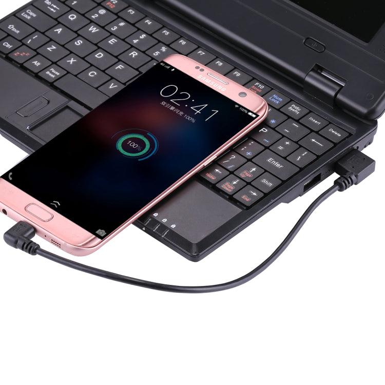 USB彎頭 轉 Micro USB彎頭 安卓充電線 長度：約24cm