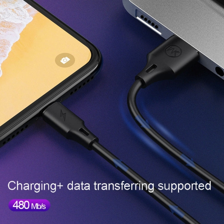 WK WDC-092 2.4A USB轉Micro USB 全速Pro數據線 線長: 3m