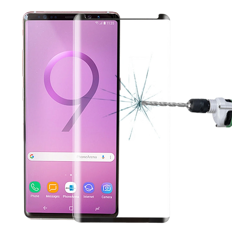 適用於三星蓋樂世Note 9 0.26mm厚度 曲面邊膠，縮小版