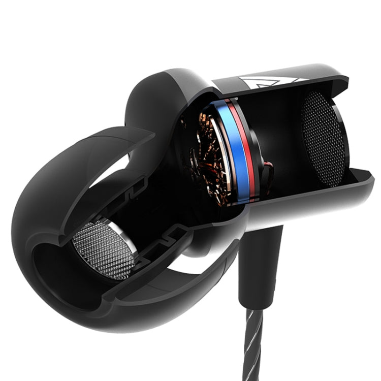 QKZ CK1 HIFI入耳式CNC金屬精雕耳殼音樂耳機