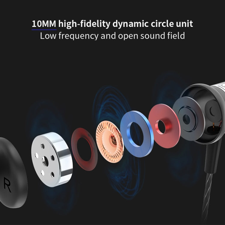 QKZ CK1 HIFI入耳式CNC金屬精雕耳殼音樂耳機