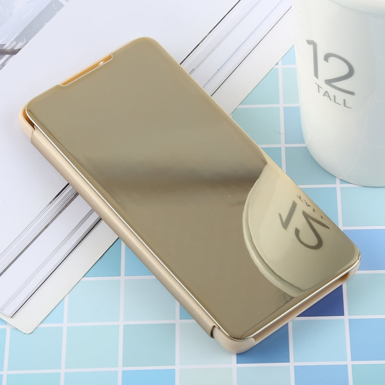 適用於三星蓋樂世 Galaxy S10 PU 電鍍鏡面左右翻蓋皮套 帶支架