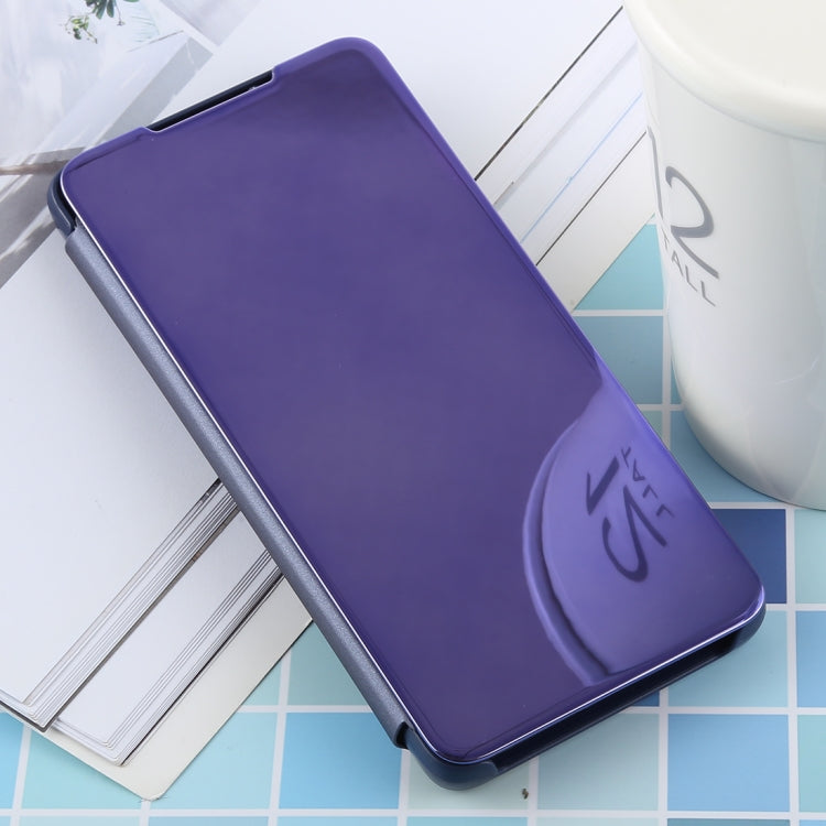 適用於三星蓋樂世 Galaxy S10 PU 電鍍鏡面左右翻蓋皮套 帶支架