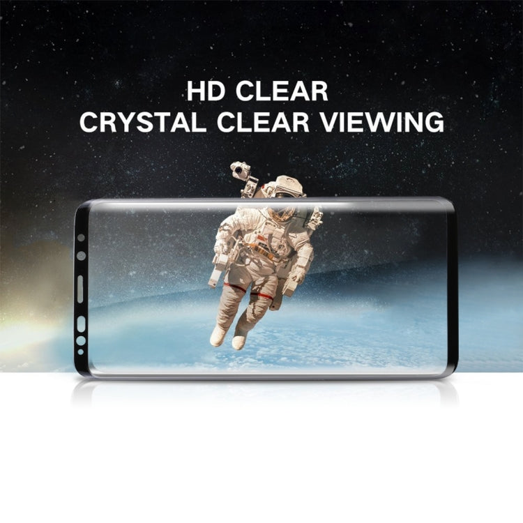 25個裝 適用於三星 S9 Plus 全膠 0.33mm厚度9H硬度3D曲面防刮全屏玻璃膜