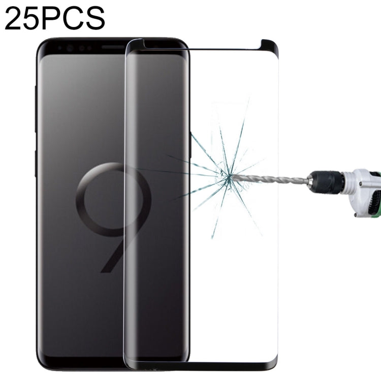 25個裝 適用於三星Galaxy S9 Plus 縮小版鋼化玻璃膜