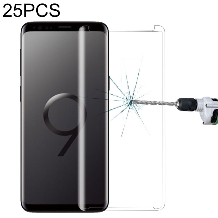 25個裝 適用於三星Galaxy S9 Plus 縮小版鋼化玻璃膜
