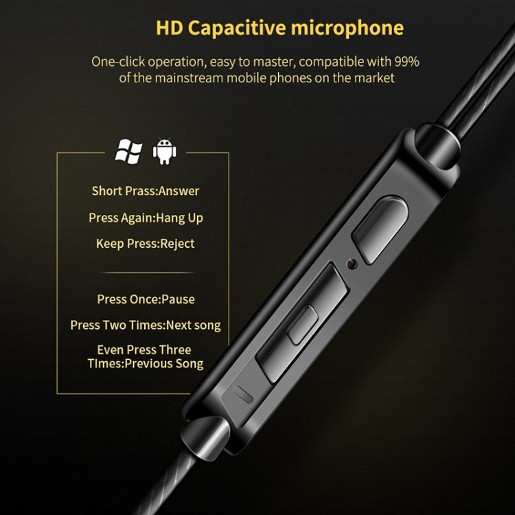 QKZ CK3 HIFI入耳式四單元音樂耳機
