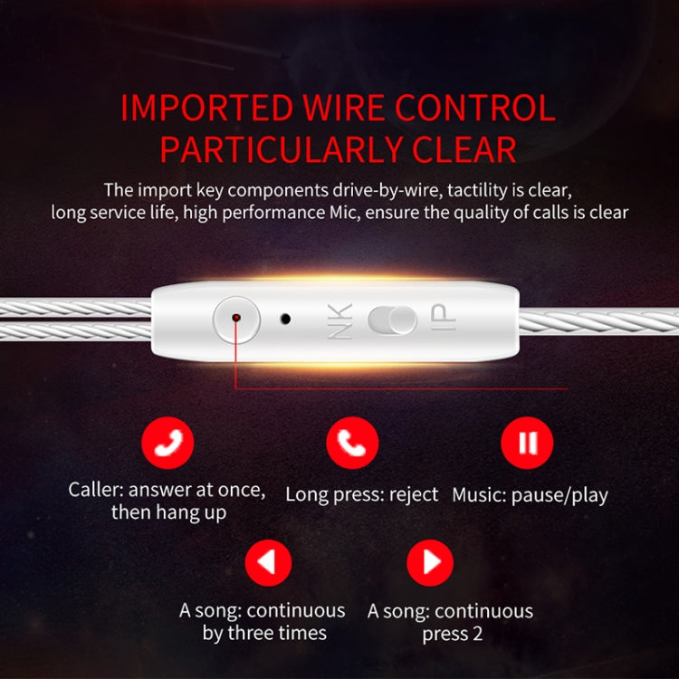 QKZ CK5 HIFI入耳式明星同款音樂耳機