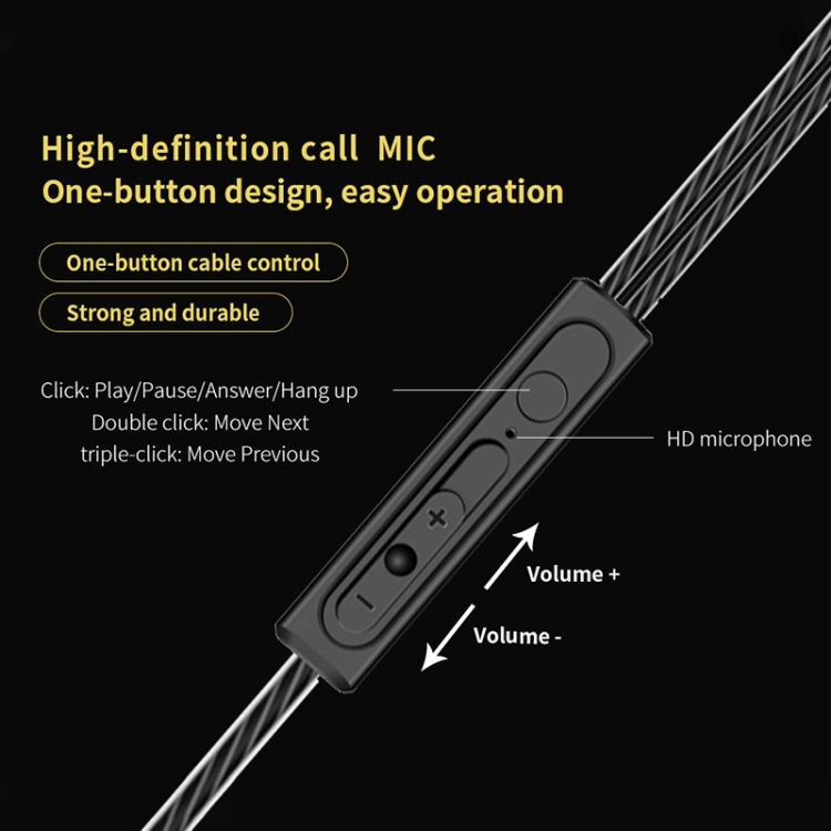 QKZ CK8 HiFi入耳式四單元運動音樂耳機