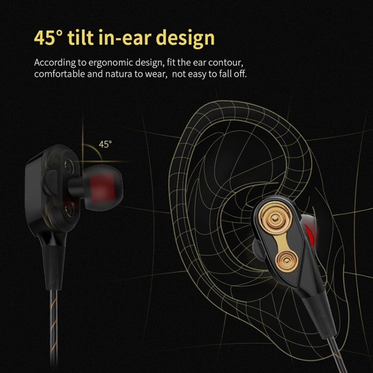 QKZ CK8 HiFi入耳式四單元運動音樂耳機