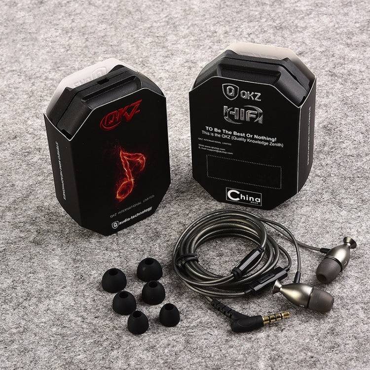 QKZ DM2 高音質入耳式運動音樂耳機 ,帶麥版