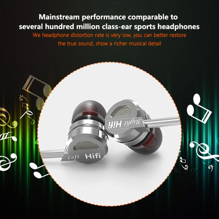 QKZ DM9 高音質入耳式全金屬運動音樂耳機 ,帶麥版
