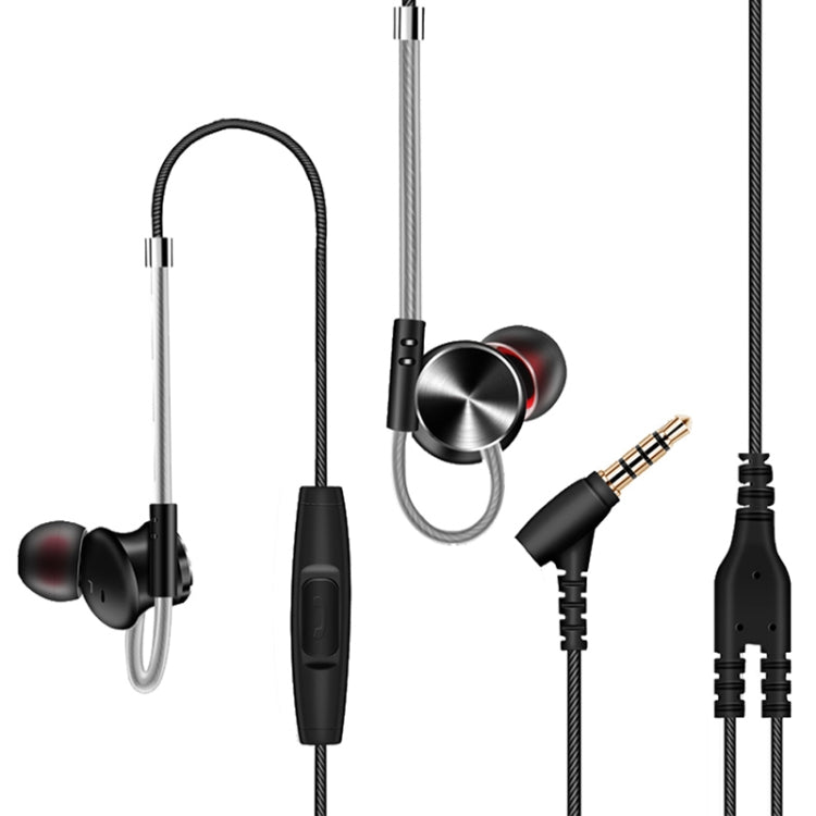 QKZ DM10 高音質入耳式全金屬運動音樂耳機 ,帶麥版