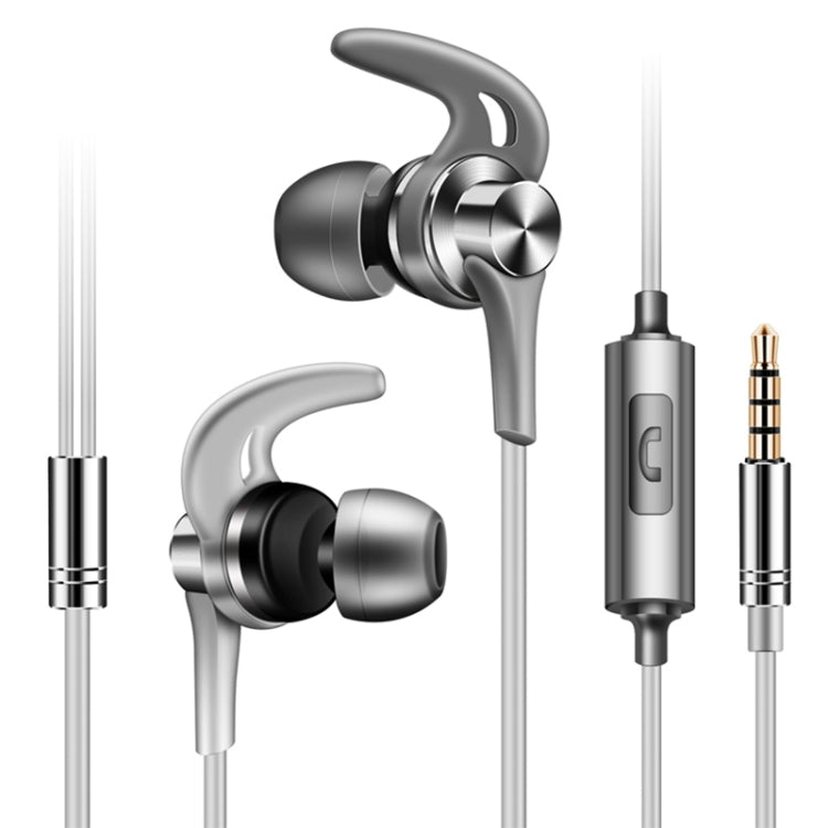 QKZ EQ1  CNC金屬鯊魚鰭耳機運動音樂耳機 ,帶麥版
