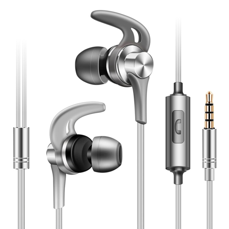 QKZ EQ1  CNC金屬鯊魚鰭耳機運動音樂耳機 ,帶麥版