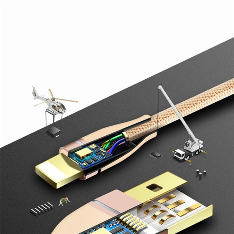 USB 轉 Micro USB戰狼數據充電線 線長：1m