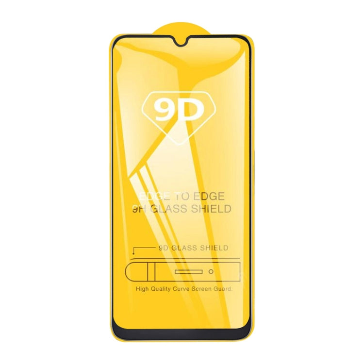 25 PCS 適用於Galaxy A20s 9D 絲印二強 全屏鋼化玻璃膜
