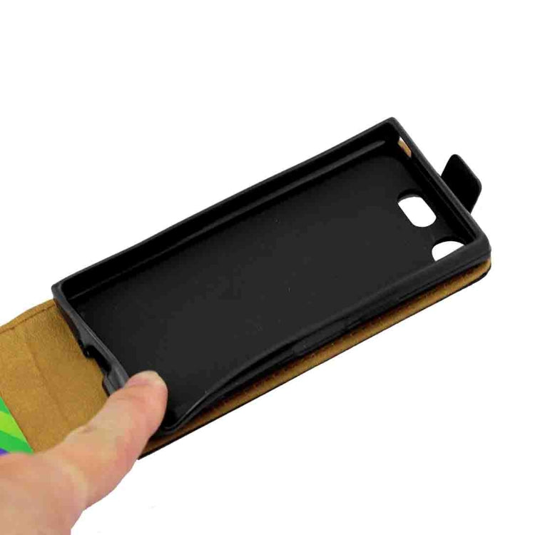 適用於索尼Xperia XZ1 Compact 上下開TPU商務皮套 帶卡槽