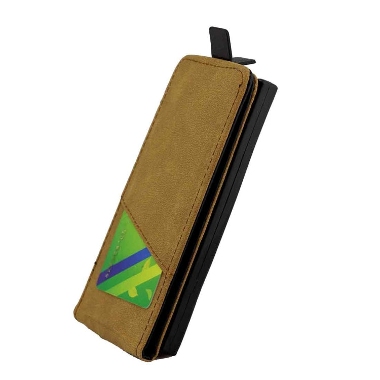 適用於索尼Xperia XZ1 Compact 上下開TPU商務皮套 帶卡槽