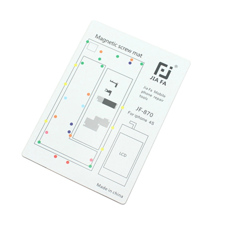 JIAFA 適用於iPhone 4S 磁性螺絲墊